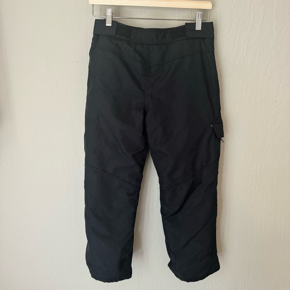 SLALOM Kids Winter Snow Pants Black Insulated Water Resistant - Picture 5 of 12